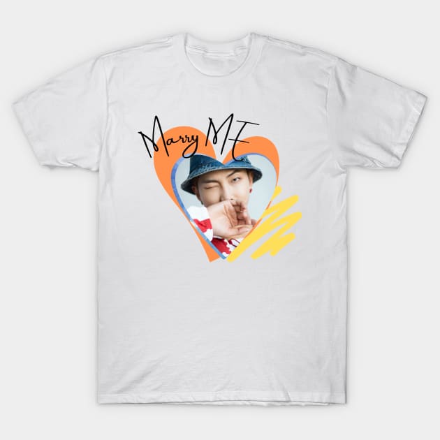 Marry Me Namjoon T-Shirt by PedaDesign